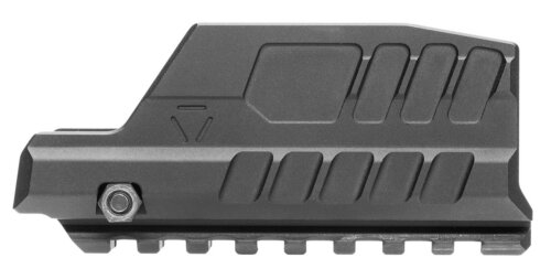 Strike Industries SMC-BS-H Blast Shield  Black Aluminum 4.14" Long