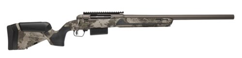 Savage Arms 32805 220 Harvester Full Size 20 Gauge Bolt 2rd 22" Slug Barrel, AccuStock w/AccuFit V2 Savage Woodland Camo Synthetic Stock, Right Hand