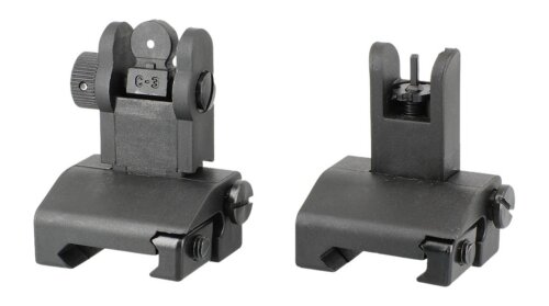 JE MACHINE TS-PS7B         FLIP UP F/R SIGHTS POLY