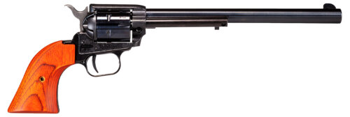 Heritage Mfg RR22MB9 Rough Rider  22 LR/22 WMR 6 Shot, 9" Black Steel Barrel, Black Zinc Alloy Frame, Black Cylinder, Cocobolo Grip, Exposed Hammer