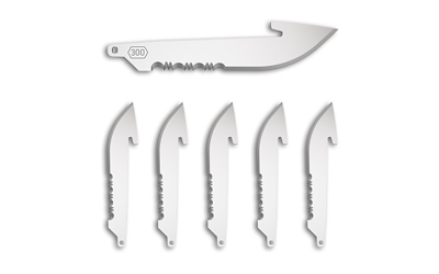 OD EDGE DROP-PT 3.0" SRTD BLADE 6PK