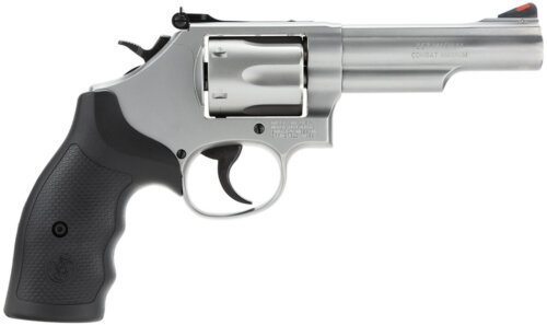 SMITH AND WESSON 66 357MAG 4.25" SS 6RD AS
