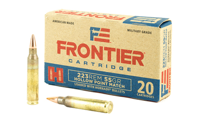 Hornady Frontier 223REM 55GR HP MATCH (FR140)