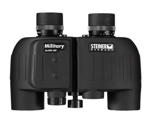 Steiner 2680 M830r Laser Rangefinder 8x 30mm Mil Radian Ranging Reticle, Floating Prism Auto Focus, Black Makrolon w/Rubber Armor