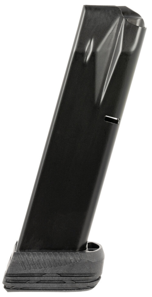 Mec-Gar MGPB9220DPS Beretta 20rd Extended 9mm Luger, Fits Beretta 92FS/M9/92G/92X Black Carbon Steel