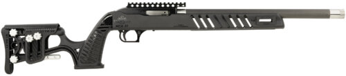 Magnum Research SSL22G Magnum Lite SwitchBolt 22 LR 10+1 16.50" Black Tensioned w/Threaded Muzzle Barrel, Black Receiver w/Picatinny Rail, Black Luth-AR MCA-22 Stock