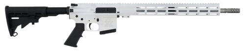 Great Lakes Firearms GL15350SSWHT16 GLFA  350 Legend 5+1 18" Stainless Threaded Barrel, White Cerakote Picatinny Rail Aluminum Receiver, M-LOK Handguard Black Synthetic Stock, Mil-spec Polymer Grip