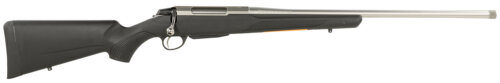 Tikka JRTXB31922MT T3 Lite Full Size 6.5 PRC 3+1 22" Stainless Threaded Barrel, Drilled & Tapped Stainless Steel Receiver, Fixed Black Synthetic Stock, Right Hand