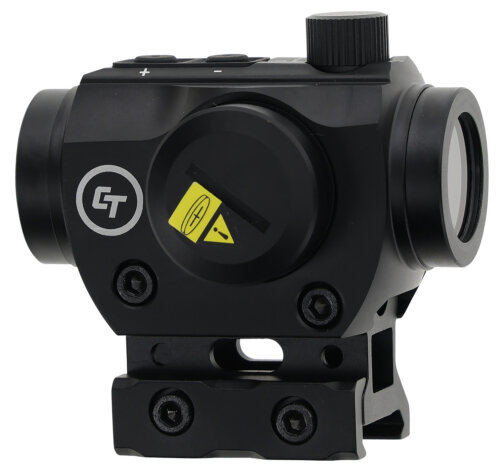 Crimson Trace 1244743 CTS-25  Black 4 MOA Red Dot Reticle, Includes Riser