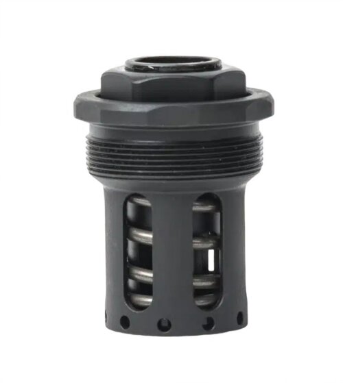 Jk Armament JK155HPM28BN HUB Piston Mount 9mm Fits 1/2"x28 Aluminum/Stainless Steel Nitride Black