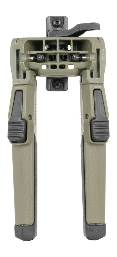 Savage Arms 56450 M-LOK Bipod  7.20"-10" High Green Polymer