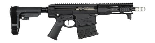 Nemo Arms OMENNM-S8 Omen Nitemare 300 Win Mag 14+1 8" Black Threaded Barrel, Black Aluminum Receiver w/Picatinny Rail, M-LOK Handguard, Black Polymer SB Tactical SBA3 Brace, Black Magpul MIAD Grip