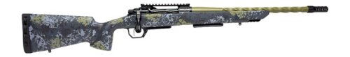 Horizon Firearms HRF-VE2-300W-22R Venatic 2 300 Win 22" Sage Green Spiral Fluted Threaded Barrel, Black DLC Receiver w/Picatinny Rail, Arca Rail Forend, Artic Moss Iota EKO X Carbon Fiber Stock