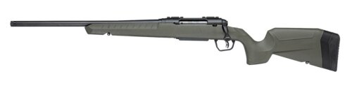 Savage Arms 33138 Axis 2 243 Win 4+1 20" Matte Black Carbon Steel Threaded Barrel, Drilled & Tapped Receiver, OD Green Fixed w/Pistol Grip Synthetic Stock, Left Hand