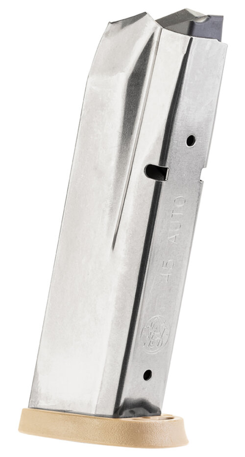 Smith & Wesson 194700000 M&P  10rd 45ACP Brown Floor Plate Steel