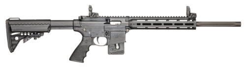 Smith & Wesson 11507 M&P15 PC Sport *State Compliant 22 LR 10+1 18" Matte Black Carbon Steel Barrel, Matte Black Picatinny Rail Polymer Receiver, M-LOK Handguards, Black Vltor Fixed Polymer Stock, Bla
